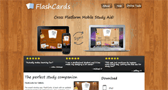Desktop Screenshot of flashcardstogo.com